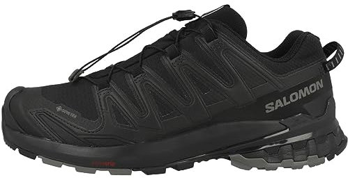 Salomon Herren Running Shoes, Black/Phantom/Pewter, 49 1/3 EU