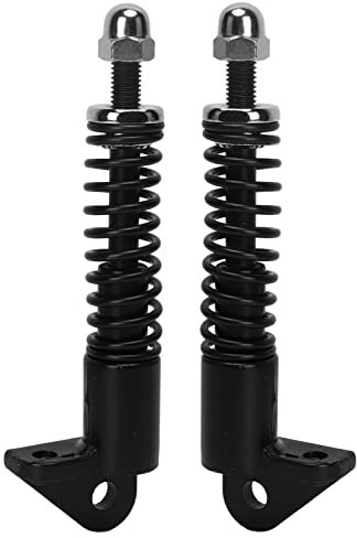 Tomotato Amortisseur Avant de Scooter électrique, 8 Pouces Acier Inoxydable Amortisseur de Ressort Hydrauliquede Suspension, Amortisseur Avant de Scooter électrique