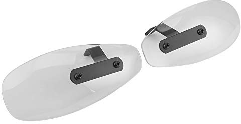 10 Mm Motorrad-Handschutz-Windschutz für Universal-Acryl-Motorrad-Lenker-Windabweiser (Transparent)