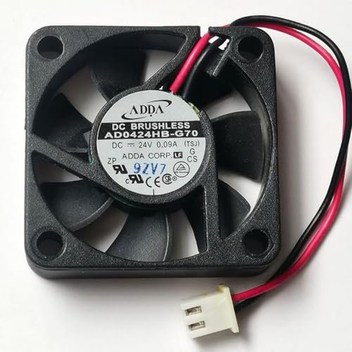 AD0424HB-G70 4010 24V 0.09A 4CM 2-wire 2-pin power supply dedicated cooling fan