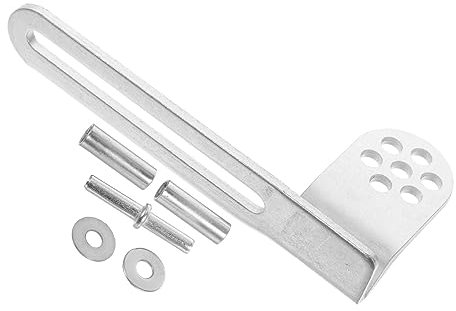 Artibetter Refrigerator Door Hinges Set Smooth Replacement for Freezer Door Hinges Easy to Install Galvanized Steel Parts with Lubricated Ball Bearing
