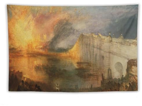 Joseph Mallord William JMW Turner Prints Painting (268) Painting Tapestry Wall Art Prints Hanging Tapestries Bedroom Home Modern Decoration 60x90