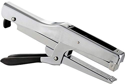 Bostitch, pince agrafeuse de bureau, capacité de 20 feuilles, poignée EZ Squeeze, effort réduit, technologie sans bourrage, chrome