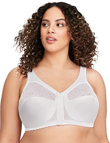 Glamorise Damen Stützender MagicLift-Vorderverschluss-BH