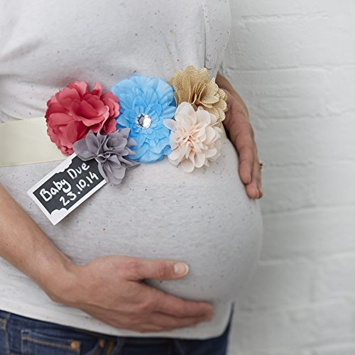Ginger Ray Little One Mum to Be Schärpe für Babyparty, gemischt, 1 Stück