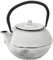 COSY TRENDY 0916264 Osaka Cream Teekanne Gusseisen weiß 1,2 l