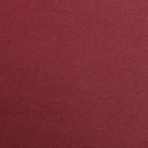 Clairefontaine - Ref 47976C - Maya Coloured Smooth Drawing Paper (Pack of 25 sheets) - 270gsm Paper - 70 x 100cm - Burgundy Colour - Deep Dyed, Acid Free, pH Neutral