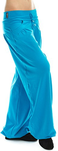WINSHAPE Damen Wte3 Trainingshose, Türkis, L EU