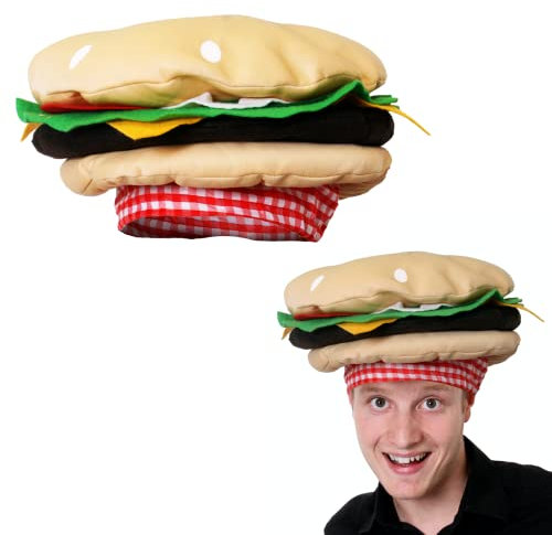 ILOVEFANCYDRESS I Love Fancy Dress ILFD6852, Burger-Hut, passend für die meisten Erwachsenen, Einheitsgröße