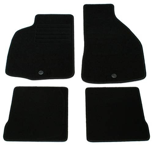 AD Tuning HG2605 Velours Fußmatten Set (4-teilig) Schwarz Passform Autoteppiche