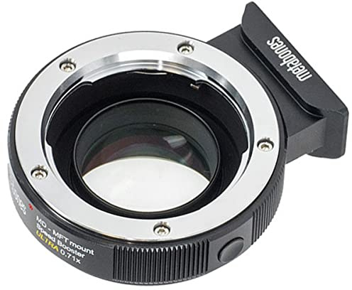 Metabones Minolta MD auf Micro FourThirdsSpeed Booster Ultra 0.71x (Black Matt) (MB_SPMD-m43-BM3)