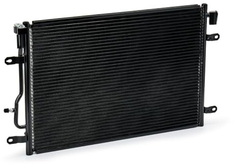 RIDEX 448C0120 Klimakondensator Klimaanlage Auto ohne Trockner Kompatibel mit AUDI A4 Avant 8ED, B7 8E0260403D 8E0260401D