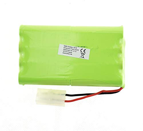 efaso Pièce de Rechange Batterie Ni-Mh Piles 9,6V 800 Mah Convient à Rc Bateau Challenger 2878