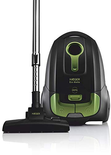 HAEGER Eco Matte - Aspirador con Bolsa, 700W, 4L, Filtro HEPA