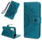 for Huawei P30 Pro Case, Shockproof Premium PU Leather Notebook Wallet Flip Case Embossed Big Mandala with Stand Card Holder ID Slot Bumper Folio Protective Phone Case Skin Cover for Huawei P30 Pro