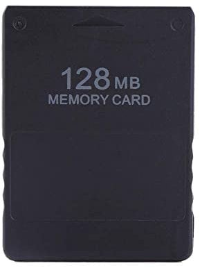 High Speed Memory Card Storage, Memory Card for PS2.8M, 16M, 32M, 64M, 128M, 256M Memory Capacity, Compatible with All versions of Sony PS2