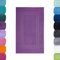 Lavea Badematte, Badteppich, Duschvorleger, Lila, 50 x 80 cm Premium Frotteeserie Bali | GOTS Zertifiziert, 100% Bio Baumwolle