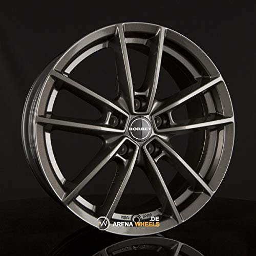 BORBET W 7J x 17 Zoll ET 45 LK 5x108 Alufelge Felge KBA NEU