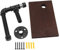 Dciustfhe Toiletten Papier Halter Multi Funktions Retro Rohr Wand Halterung Papier Handtuch Halter mit Ablage Retro Badezimmer Rack