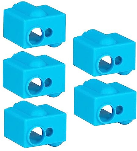 HysiPrui Heat Block Cover Silikonsocke für Anycubic Kobra Plus/Max/Vyper/Artillery Sidewinder X1/X2 3D Drucker Hot End Zubehör