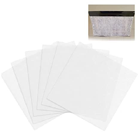 24 Pcs Cooker Hood Grease Filters Cooker Hood Filter Paper Kitchen Accessories for Kitchen Grease and Odor Filtering