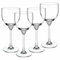Villeroy & Boch Signature Octavie Lot de 4 verres à vin rouge 280 ml en cristal nostalgique avec décor en pierre pointue sous la Kuppa, 196 mm, transparents, passent au lave-vaisselle