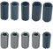 Steel Router Collet Reducer Sleeve 1/2 Overall Dia x 5/16 Inner 12.7mm to 8mm for Makita Dewalt Hitachi Milwaukee Bosch Power Tool