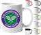 Mr Jeans Wimbledon Tennis Championships 2022, 11 Oz White Ceramic Coffee Mug, Novelty Mug