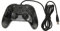 KOSDFOGE Contrôleur de Jeu Filaire Double Vibration RVB Coque Transparente Gamepad Joystick pour Xbox PC(Le Noir)