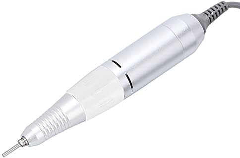 KIMISS Trapano Elettrico per Unghie, Ricambio per Lucidatura a Macchina 35000 Giri/min Manico Penna Professionale Tenuto Mandrin Ponceuse Manipolo Ongle Nagelboor Nero (Bianco)