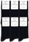 Occulto Calze 100% Cotone Uomo pacco da 6 (modello: Roland) nero 39-42