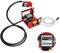 BJTDLLX Upgrade Dieselpumpe 230V Selbstansaugend 200W Heizölpumpe Ölpumpe, 50L/Min Professionelle Dieselpumpe Selbstansaugend Kraftstoffpumpe mit Automatik Pistole, Zählwerk, 4m Schlauch