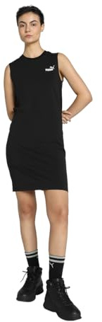 PUMA Damen ESS+ Ärmelloses Kleid MBlack