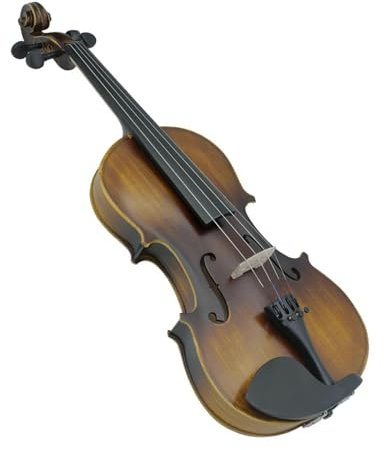 Geige 4/4-Violine, Matt Lackiert, Violine, Einsteiger-Saiteninstrument (Color : Violin Set)