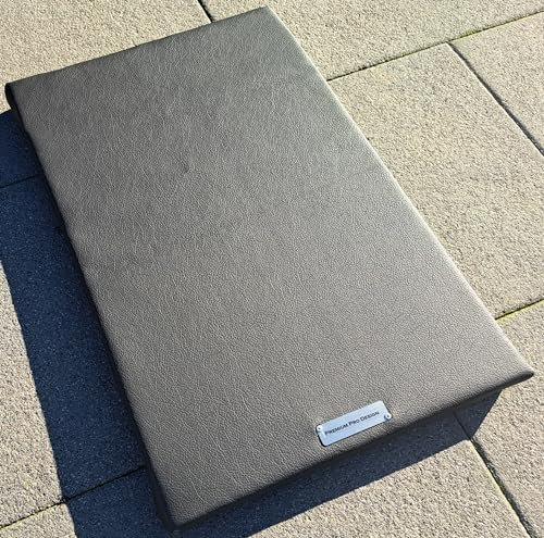 PREMIUM PRØ DES!GN Tapis de Sol à remous à économie d'énergie pour spas gonflables -Tapis de Protection Thermique pour jacuzzis - Plaque de Sol protégée et isolée (60cm x 40cm, Carbon Black)