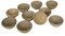 Sparfroh Holzteller Deko 10er Set