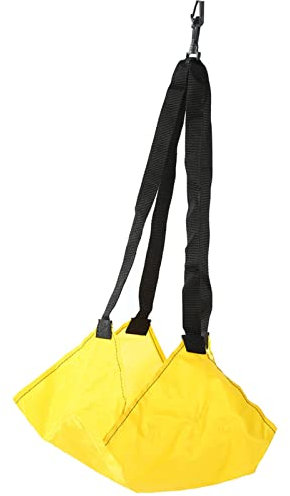 PerGar Schwimm-Fallschirm-Krafttrainingsgurt, Schwimmgürtel für Erwachsene und Kinder, mit Schleppfallschirm, Elastischem Seil, Schwimmgürtel für Kraft