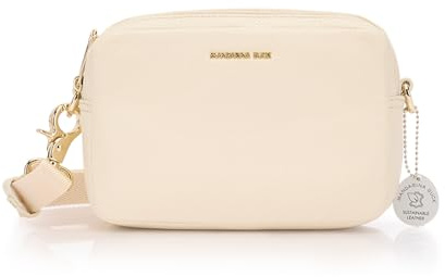 Mandarina Duck Mellow Leder-Kameratasche, Damen
