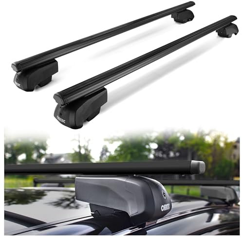 CHROMEMASTER | Dachgepäckträger Dachträger | Kompatibel mit KIA XCeed 2019+ | Er dient zum Transport Einer Dachbox, Fahrradträger, Leiter; Leichte Konstruktion aus Aluminium