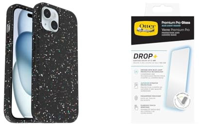 OtterBox Core Apple iPhone 15/iPhone 14/iPhone 13 Carnival Night - black with Premium Tempered Glass Protector