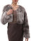 Amazhiyu Cappotto di pelliccia da donna, giacca corta in pelliccia sintetica, cappotto in pelliccia sintetica, cappotto in pile, a maniche lunghe, cappotto invernale, giacche con colletto aperto, Tie