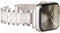 KADES 42 mm (série 10), 41 mm, 40 mm, 38 mm, pour Apple Watch Bracelet à maillons pailletés en acier inoxydable pour Apple Watch SE/iWatch Series 10 9 8 7 6 5 4 3 2 1, lumière étoilée