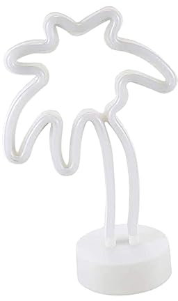 DOITOOL Kokospalmen-neon-nachtlicht Für Die Inneneinrichtung Warmes Leuchten Für Partys Und Festivals