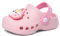 LACOFIA Zuecos de Jardín para Niñas Sandalias Clogs de Playa/Piscina Antideslizantes Zapatillas de Verano para Niñas Rosa Claro 21/22