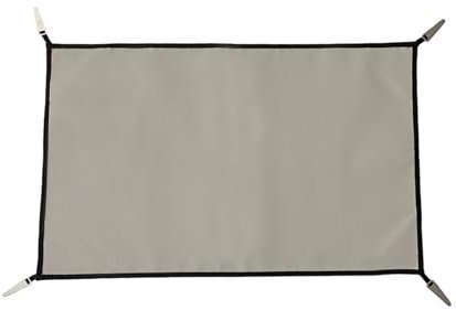 mioosho Feuerfeste Camping-Matten, leichte Heizmatten für sicheres Kochen und Schutz des Bodens