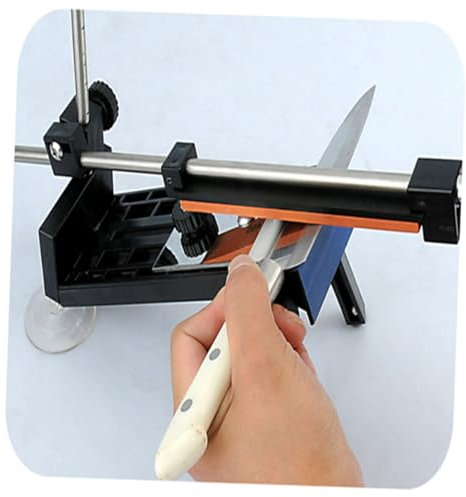 MAGICLULU Kits Affûtage De Cuisine De Meulage Affûtage à Angle Fixe Pour Couteaux Et Outil De Tranchant Professionnel Facile Et Sûr à Utiliser