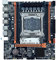 JANZU Placa Base X99 B85 LGA2011-3 4X DDR4 REG ECC RAM M.2 PCIE SATA3.0 Placa Base de Escritorio para E5 2650V3 2680V3 2620V3 CPU