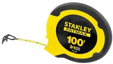 STANLEY FATMAX Tape Measure, 100-Foot (34-130)