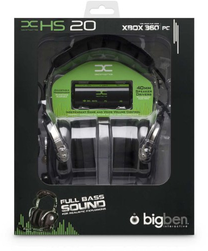 Micro-casque filaire pour Xbox 360/PC - XHS 20
