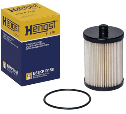 HENGST - Kraftstofffilter E88KP D158 - Kraftstoff-Filtereinsatz für KFZ - Entfernt Staub und Schmutz - Schützt den Motor und das Einspritzsystem